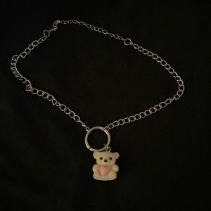Teddy bear choker